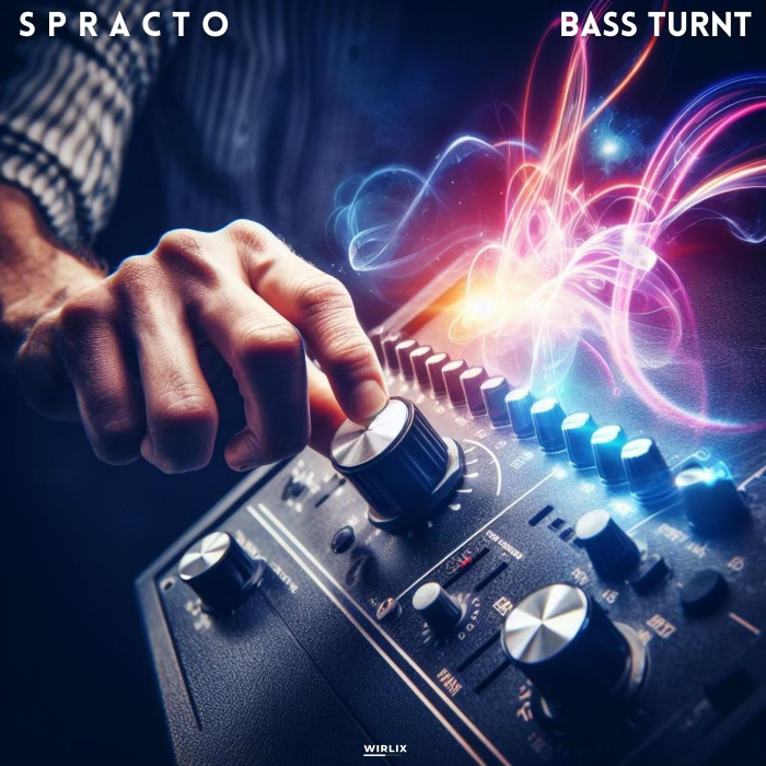 Picture of Spracto's new single cover of "Bass Turnt."