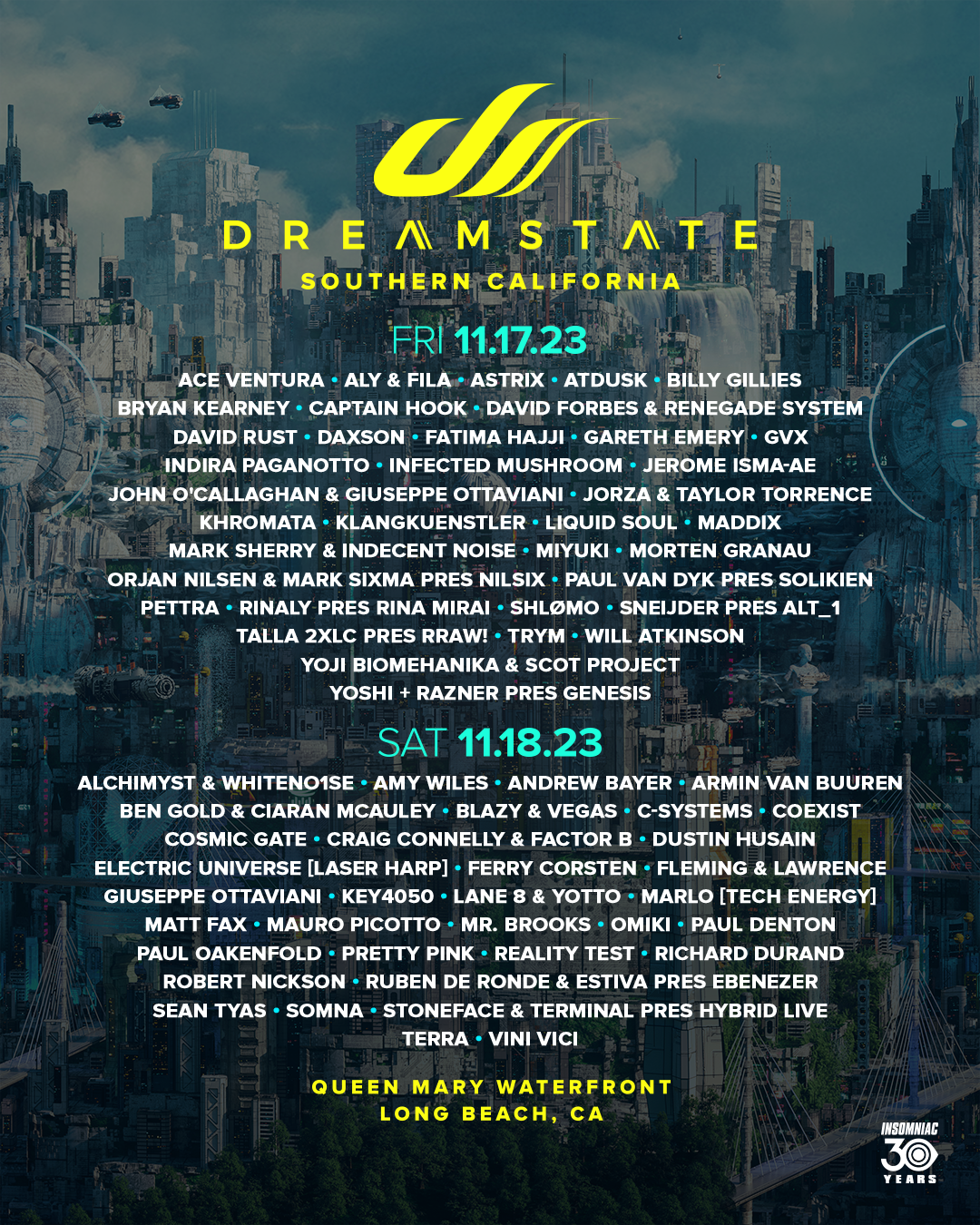 Know Before You Go: Dreamstate SoCal