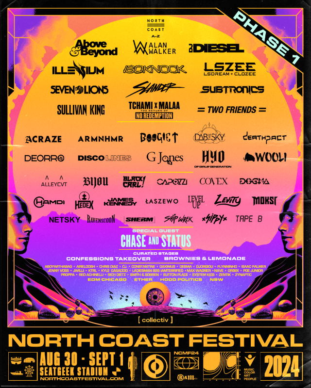 North Coast Music Festival Releases Star-Studded Phase 1 Lineup