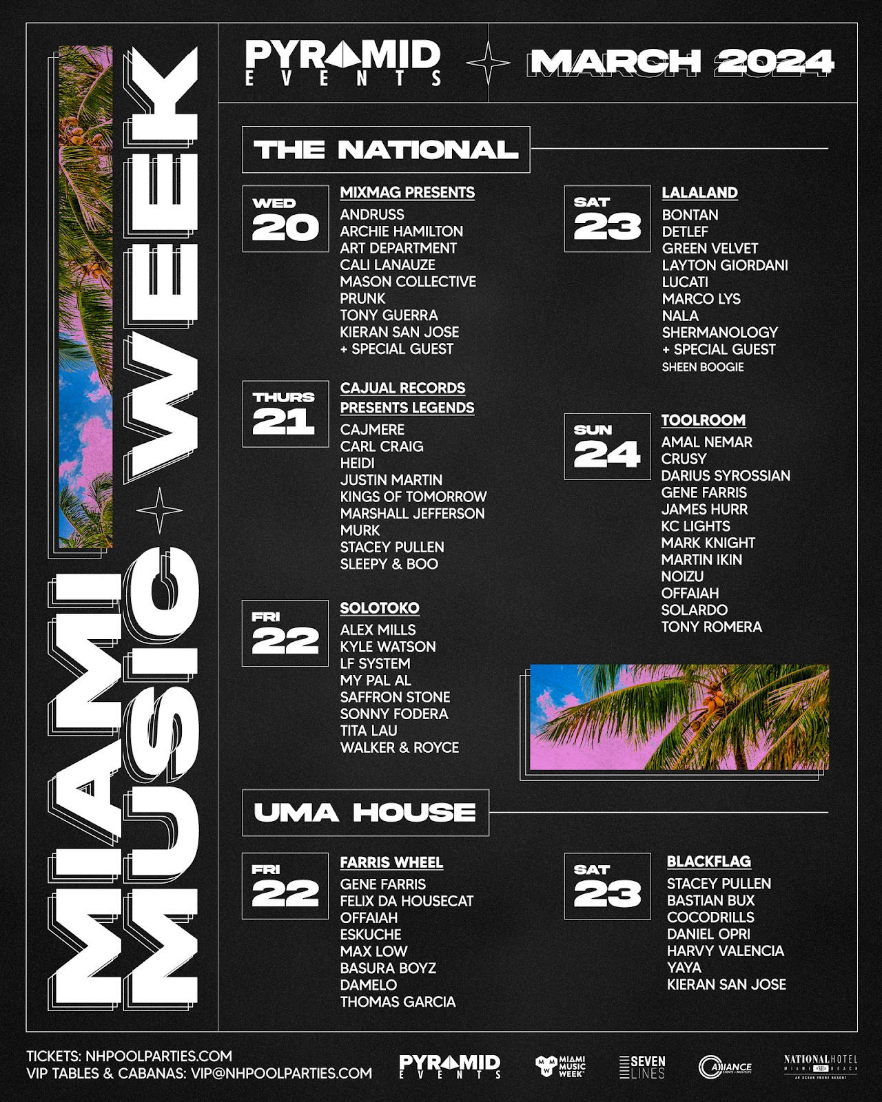 Pyramid Events Will Electrify Miami Music Week