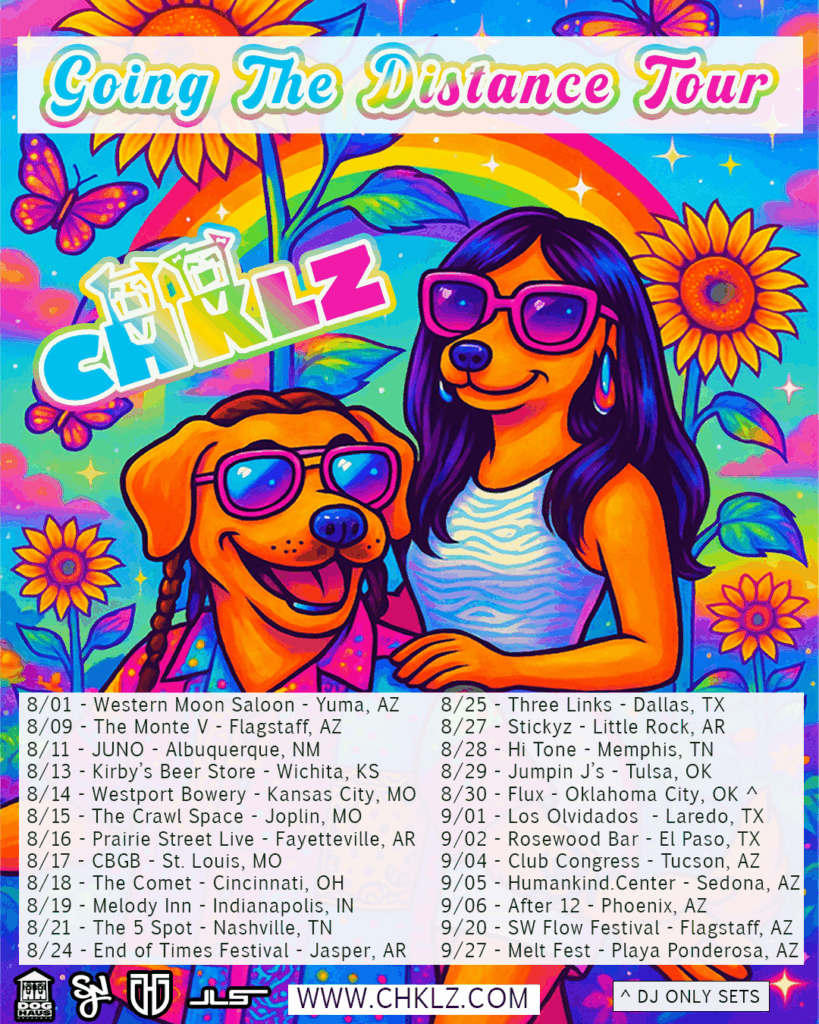 CHKLZ Going The Distance Tour Flyer Tour Stops and Dates