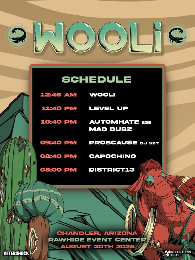 Wooli Rawhide Set Times and Lineup