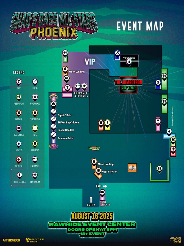 Shaq's Bass All-Stars Phoenix Map