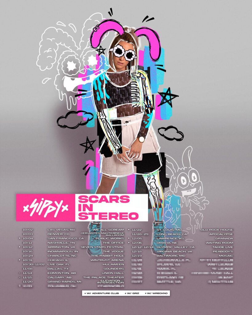 SIPPY tour dates 2025 debut album