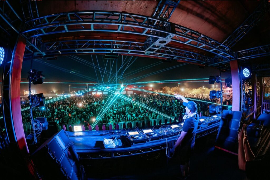 Excision Day 1 Goldrush lasers 