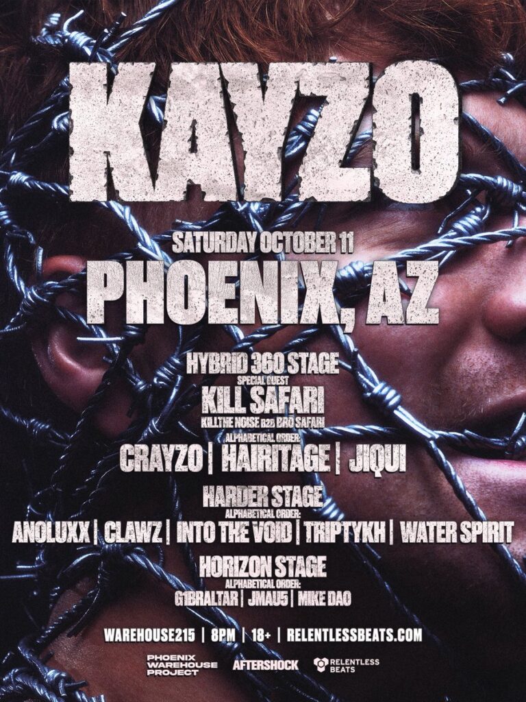 Kayzo 360 set warhouse215 full support lineup
