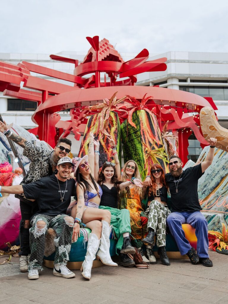 DUSK Music Festival 2025 Moon Lvnding Group Photo