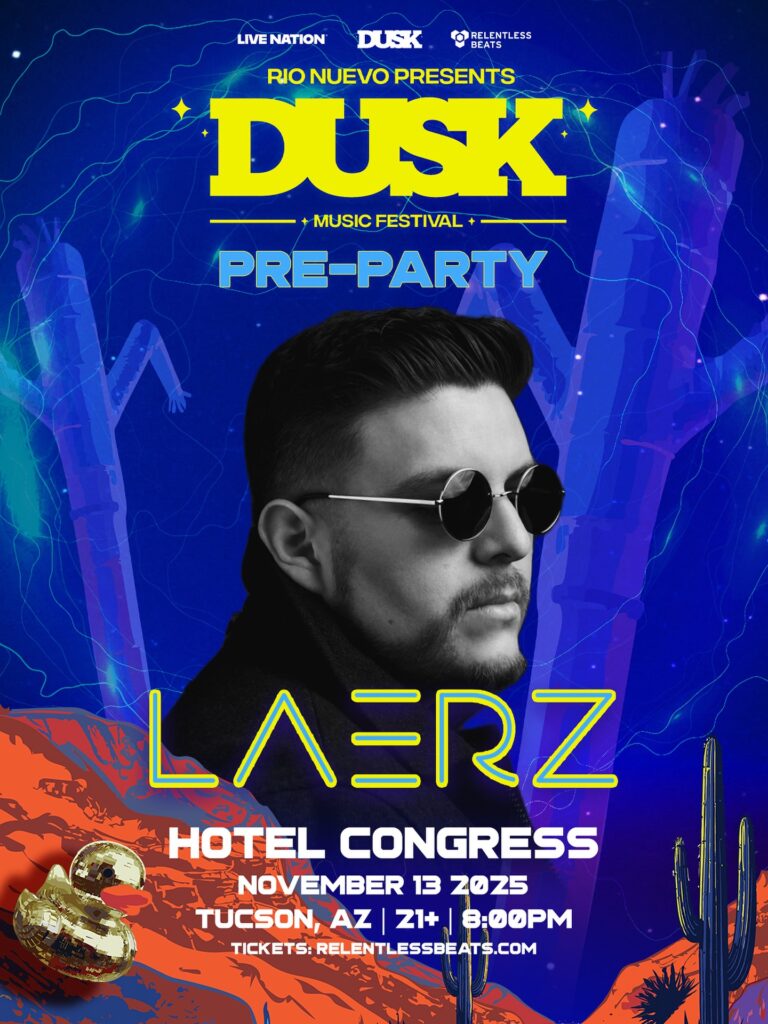 DUSK music festival pre-party LAERZ