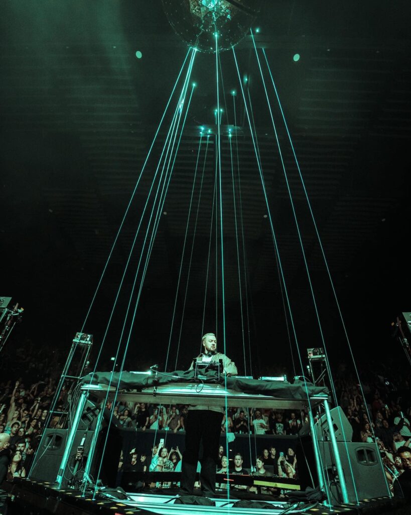 Chris Lake Chemistry Tour Laser Cage