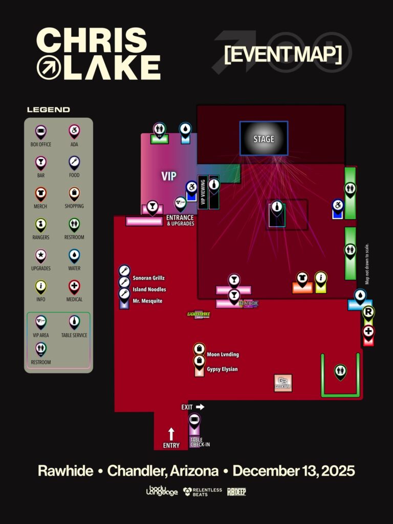 Chris Lake Chemistry Album Tour Rawhide Event Center