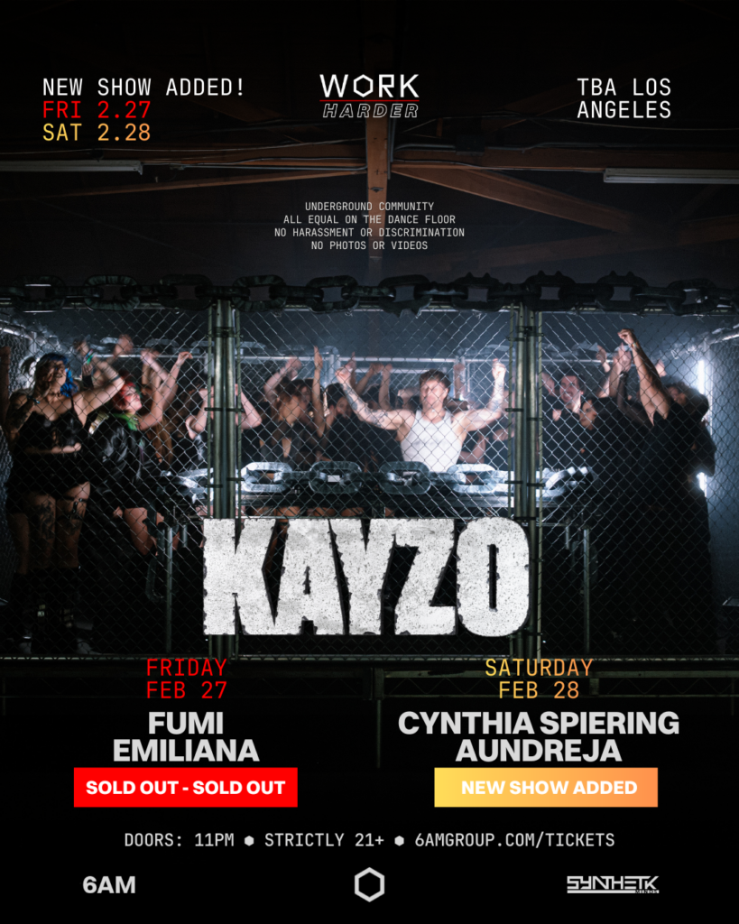 Kayzo Weekend Flyer