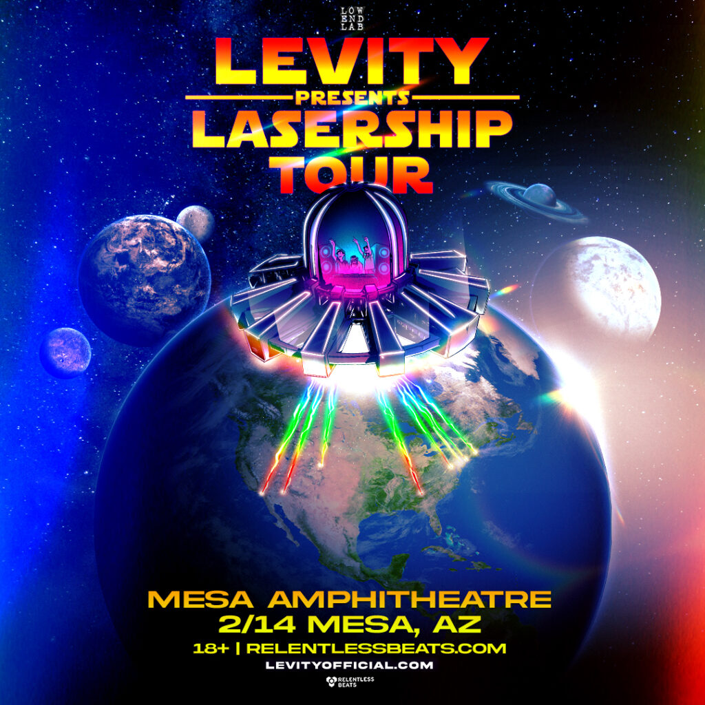Levity Presents: Lasership Tour AZ Flyer