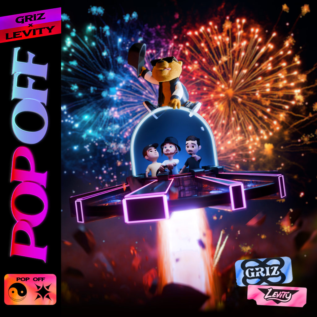 Levity x GRiZ Pop Off Artwork Cover