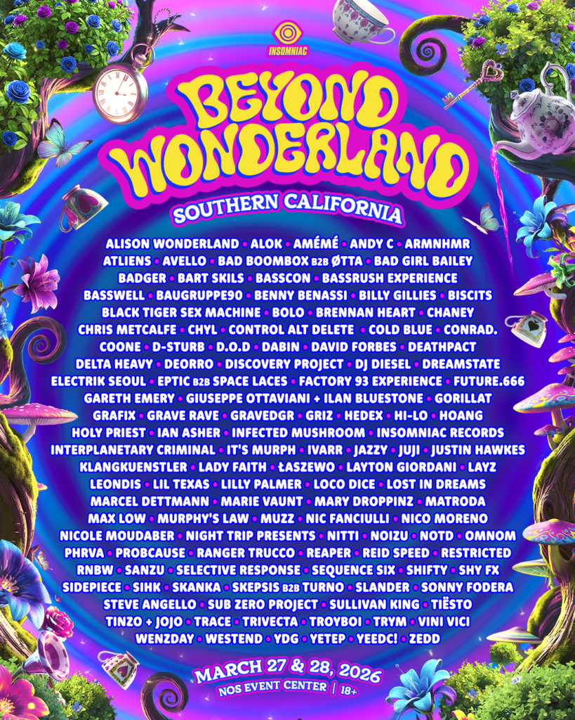 Beyond Wonderland 2026 lineup