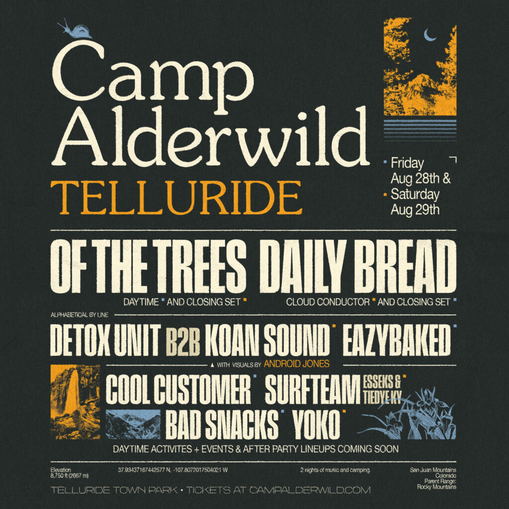 Camp Alderwild 2026 phase two line-up