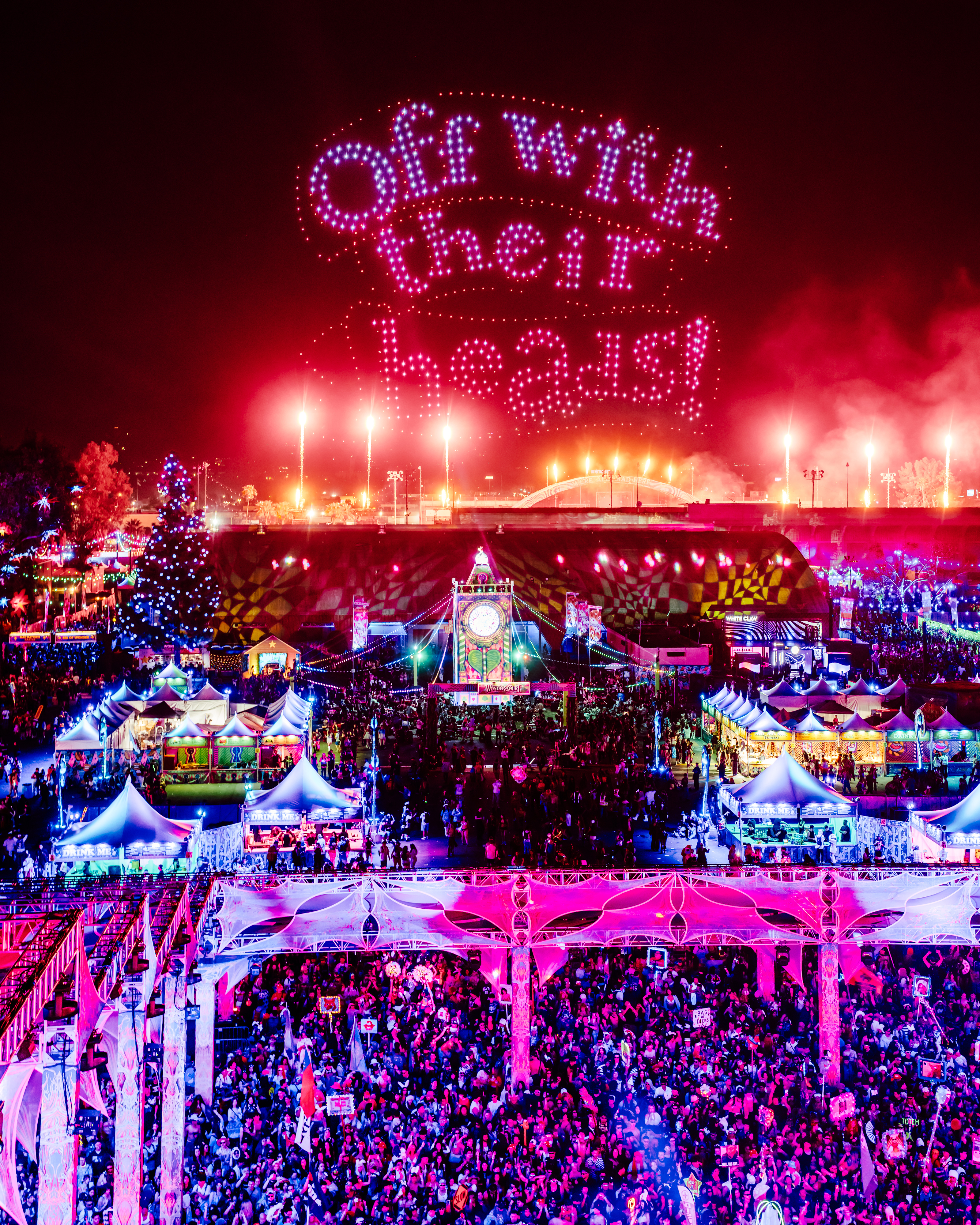 drone show at beyond