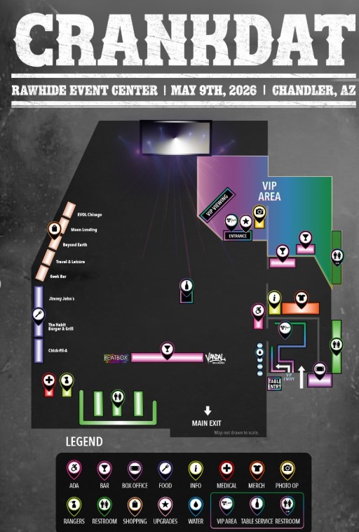 Crankdat festival map