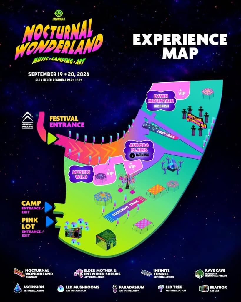 Festival grounds map
