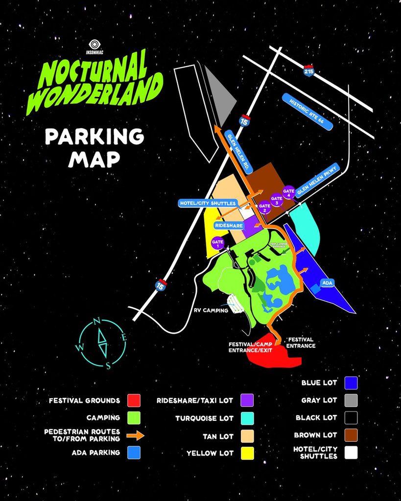 Parking map